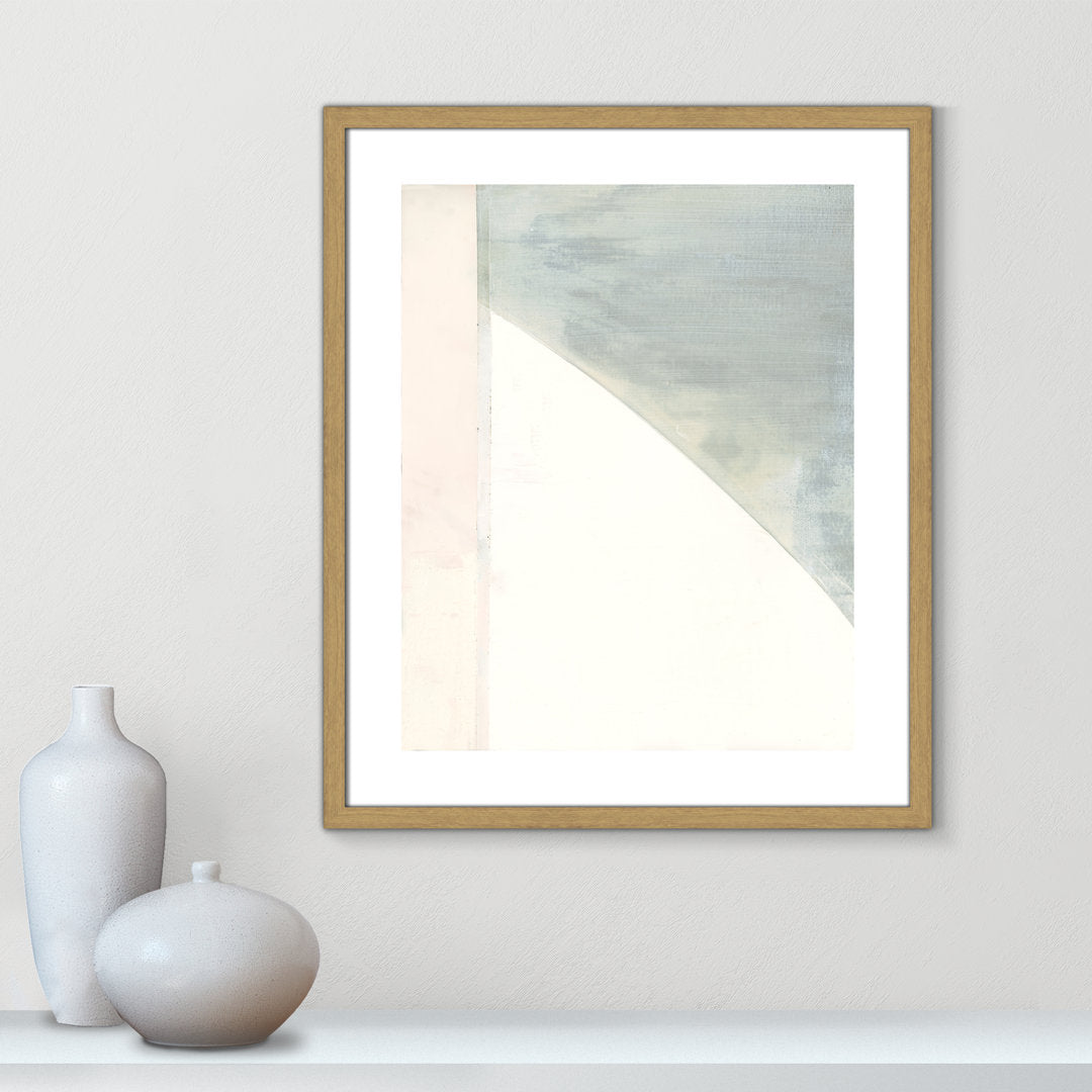 In Neutral I - Painting Print Joss & Main Size: 25.5" H x 21.5" W x 0.75" D Format: Beige Wood Framed Paper