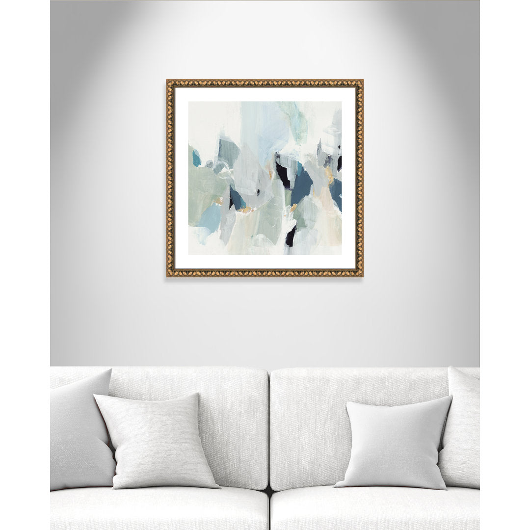 Little Talks III' by Isabelle Z - Painting Print Casa Fine Arts Size: 28.75" H x 28.75" W x 1.13" D Format: Gold Bead Framed Paper