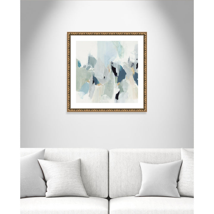 Little Talks III' by Isabelle Z - Painting Print Casa Fine Arts Size: 28.75" H x 28.75" W x 1.13" D Format: Gold Bead Framed Paper