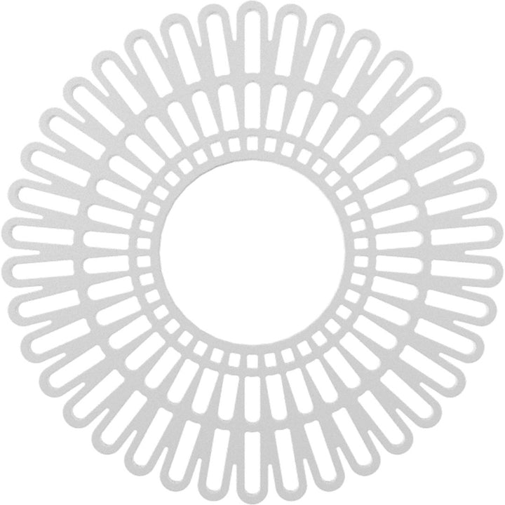 Cornelius Ceiling Medallion Ekena Millwork Color: Unfinished Size: 26" H x 26" W x 0.75" D