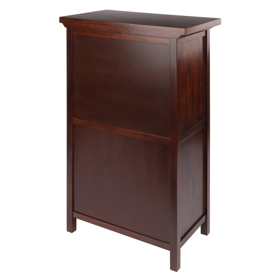 Baronvil Bar with Wine Storage Red Barrel Studio®