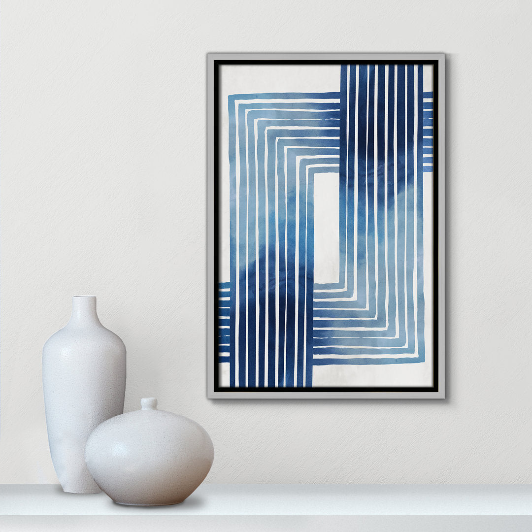 In Unison by Eva Watts - Painting Print Joss & Main Size: 19.5" H x 13.5" W x 2" D Format: Silver Framed Canvas