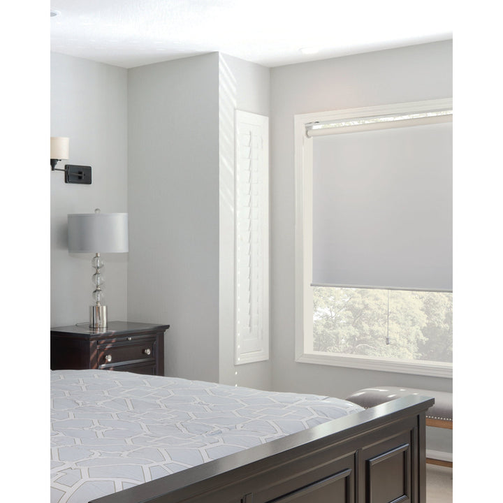 Shaunna Snap-N'-Glide Cordless Room Darkening Roll-up Shade Symple Stuff Color: Byssus White Blind Size: 61"W x 72"L