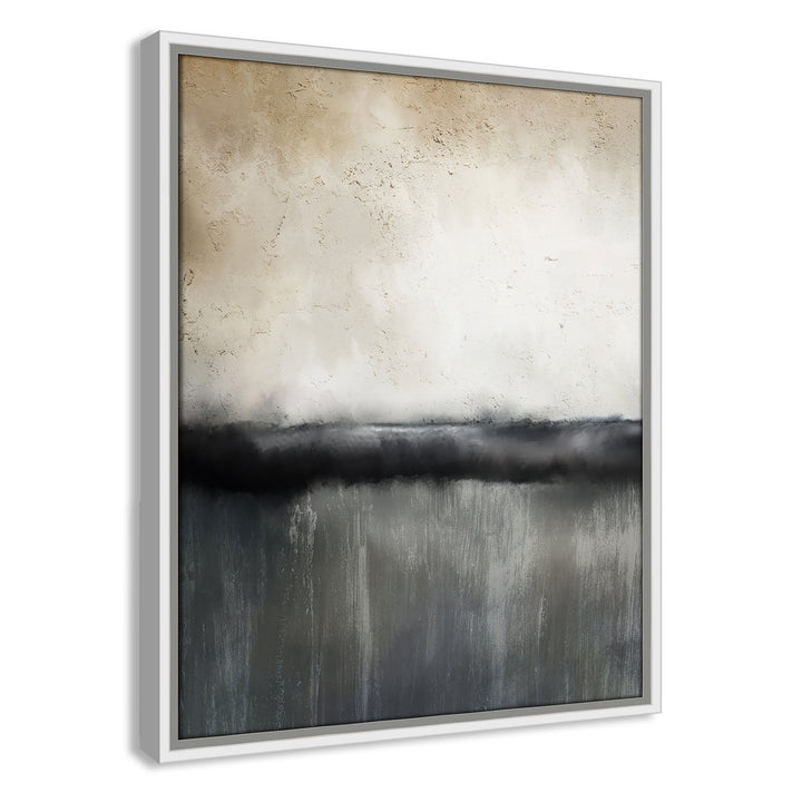 Sunset by Kimberly Allen Print Joss & Main Size: 21.5" H x 17.5" W x 2" D Format: White Framed Canvas