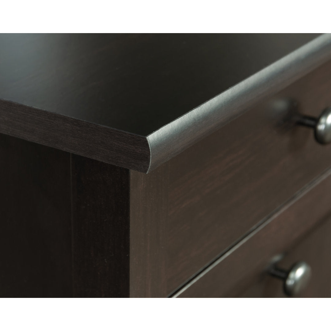 Gunalda L-Shape Executive Desk Red Barrel Studio® Color: Estate Black