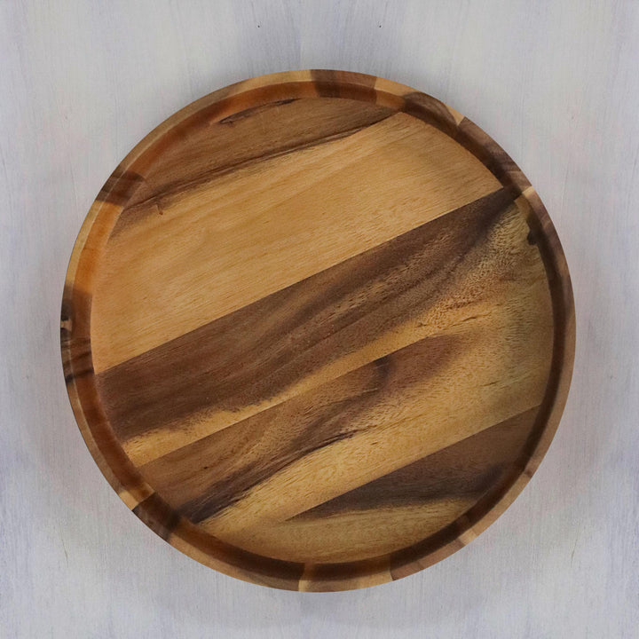 Acklin Nature Wood Serving Tray Union Rustic