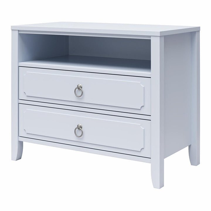Her Majesty 2 - Drawer Nightstand Novogratz Color: Powder Blue