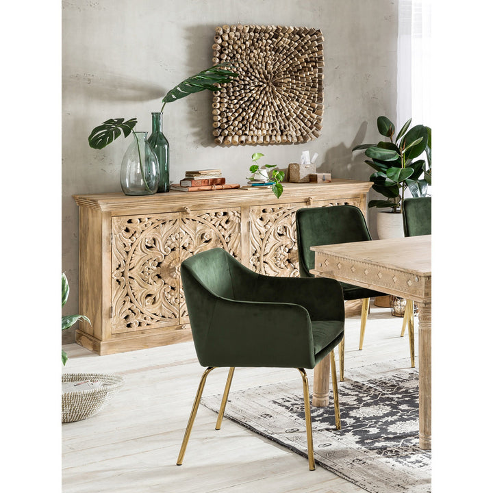 Francisque 70.87" Wide Mango Solid Wood Sideboard East Urban Home