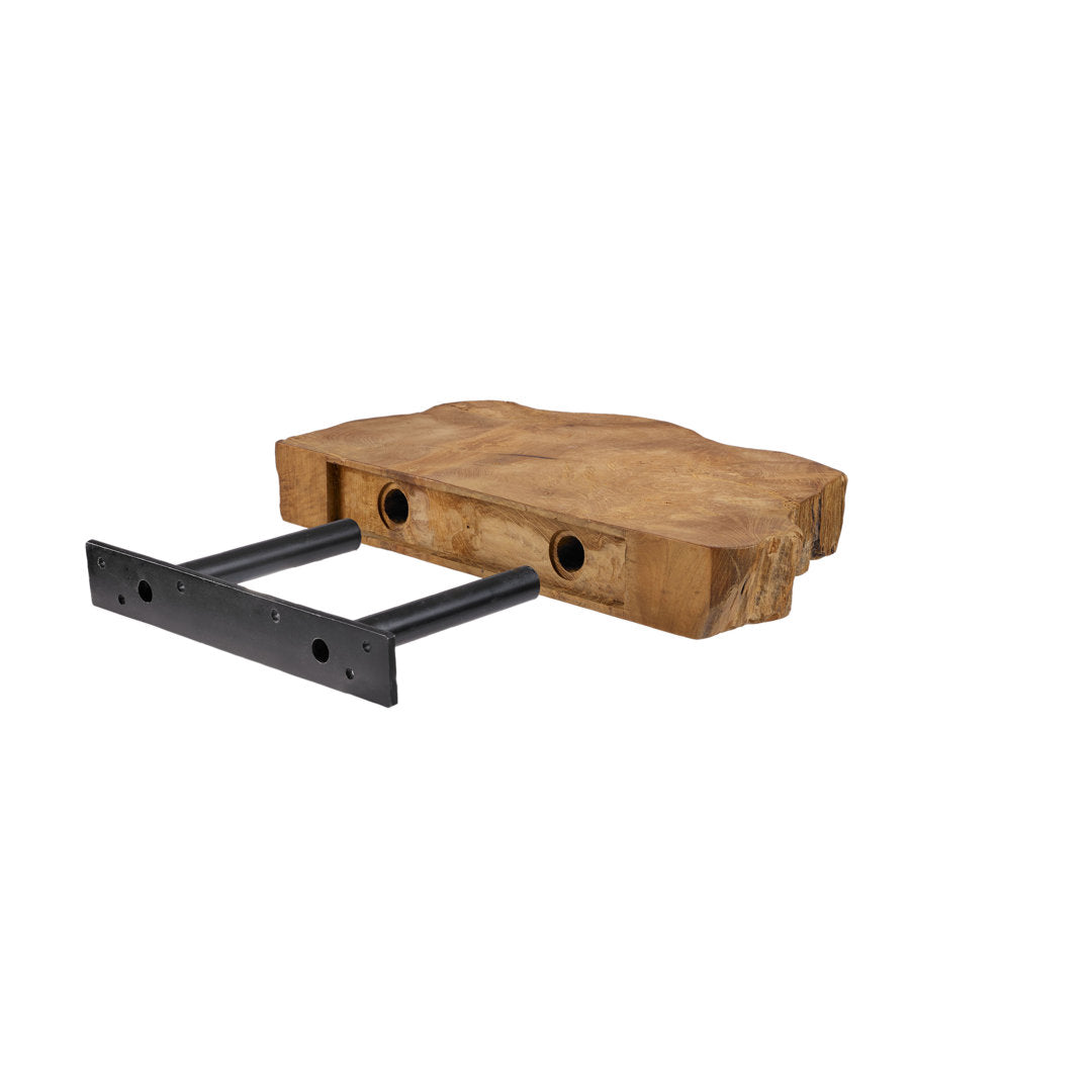 Loredana 2" H x 11" W x 8" D Single Shelf Union Rustic