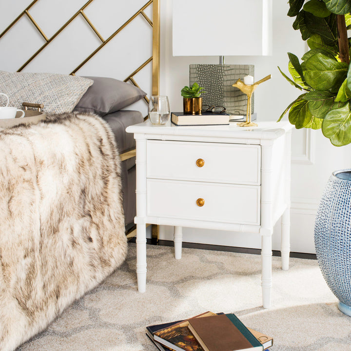 Monserrat 2 - Drawer Nightstand Willa Arlo™ Interiors Color: White