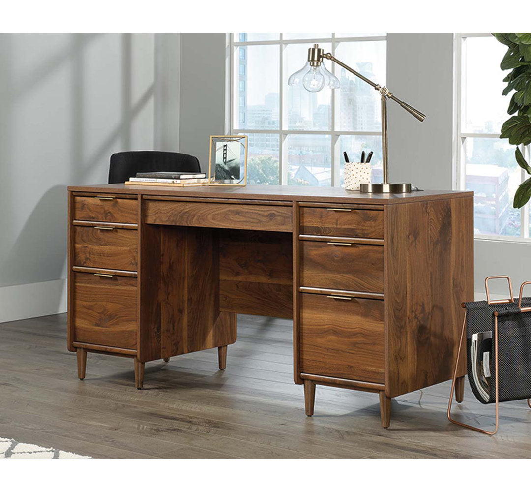 Ausherman Desk Millwood Pines Color: Grand Walnut