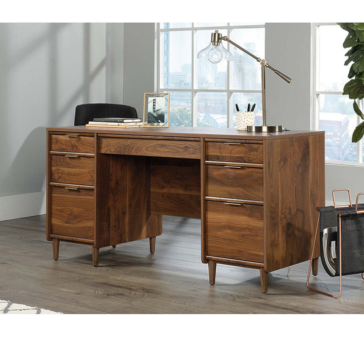 Ausherman Desk Millwood Pines Color: Grand Walnut