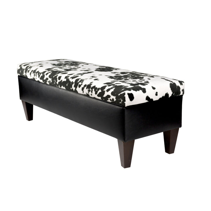 Brooke Upholstered Bench Sole Designs Upholstery Color: Black