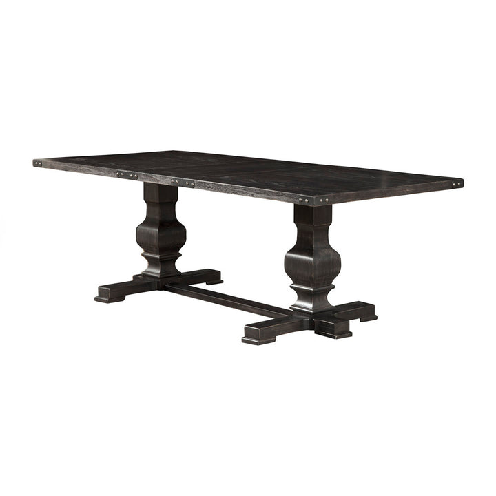 Manchester Dining Table, Vintage Black Darby Home Co
