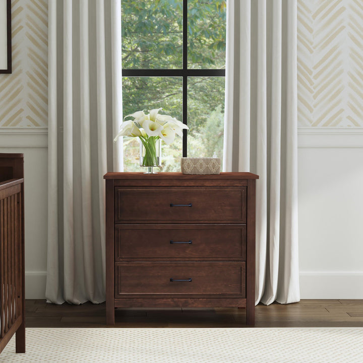 Charlie 3 Drawer Dresser daVinci Color: Espresso