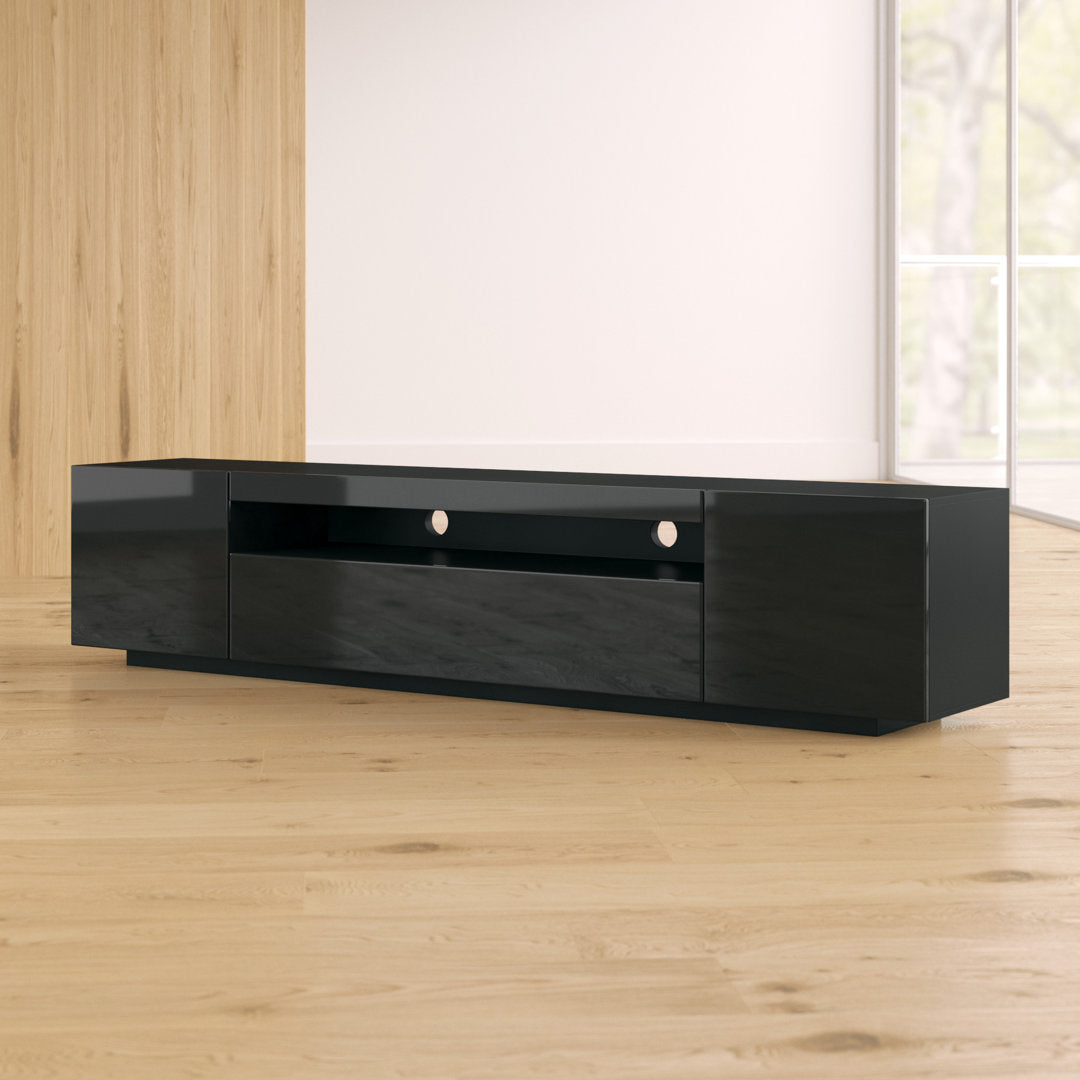 Kenyette TV Stand for TVs up to 79" Latitude Run® Color: Black