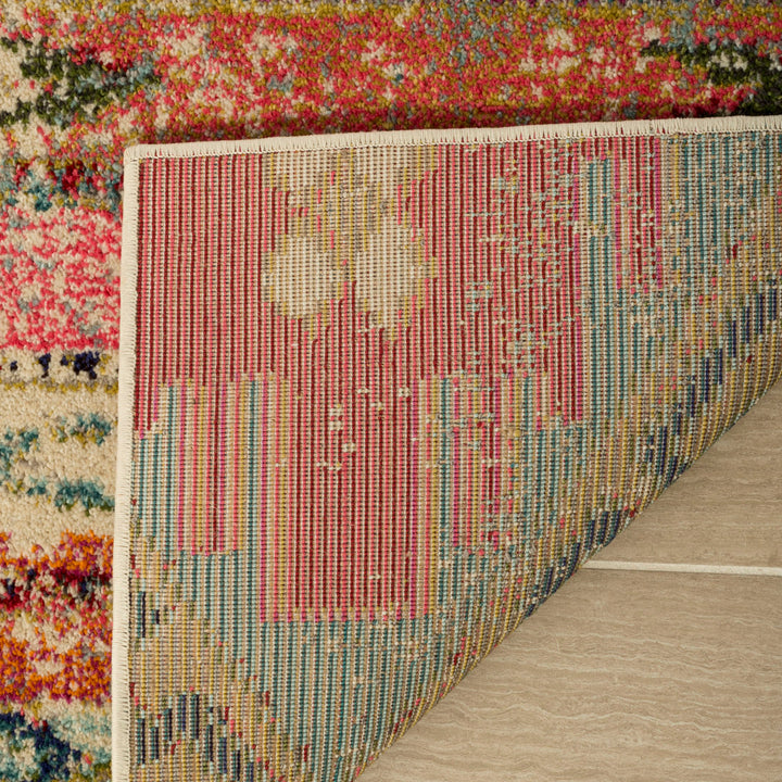 Galan Pink/Orange/Yellow Area Rug Mistana™ Rug Size: Rectangle 2' x 3'