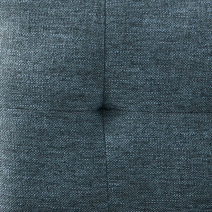 Owsley 75" Square Arm Sofa Mercury Row® Upholstery Color: Navy