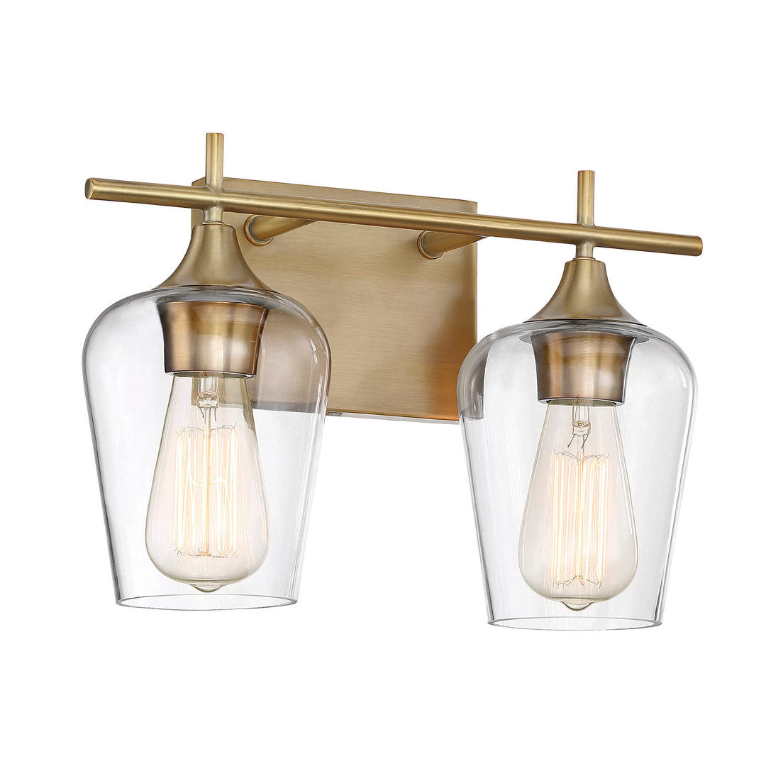 Breena Dimmable Vanity Light Birch Lane™ Finish: Warm Brass