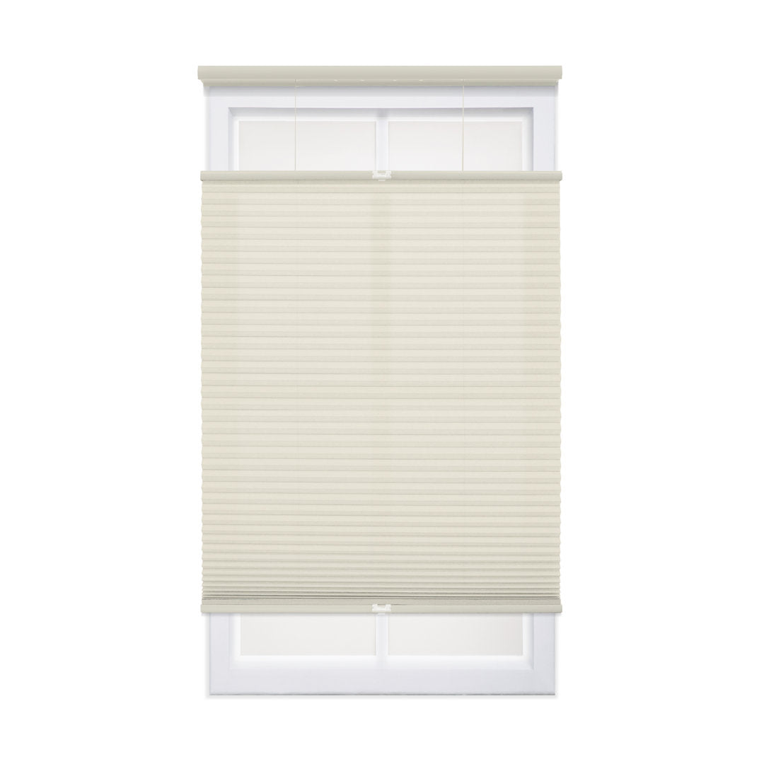 1 inch Cordless Semi-Sheer Light Filtering Top Down Bottom Up Cellular Shade Symple Stuff Blind Size: 68"W x 72"L Finish: Alabaster