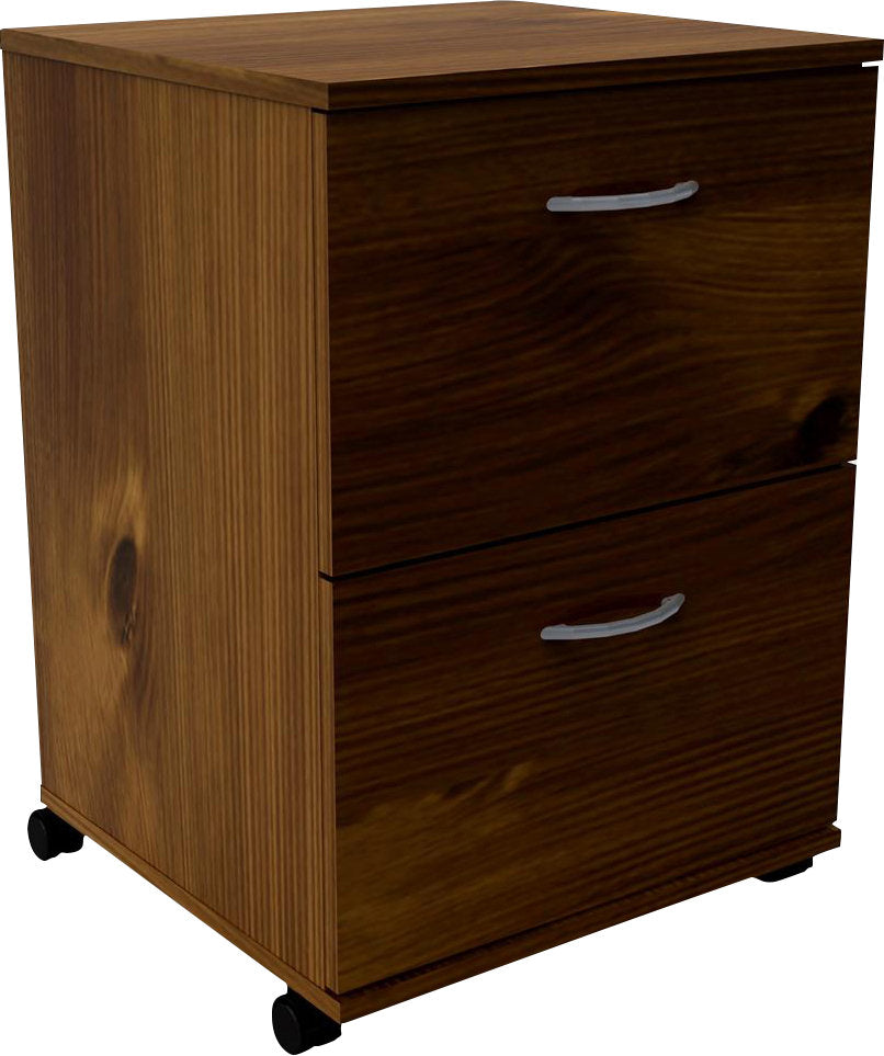 Carter 2-Drawer Vertical Filing Cabinet The Twillery Co.® Color: Truffle