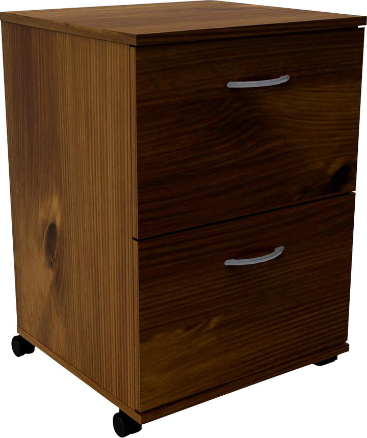 Carter 2-Drawer Vertical Filing Cabinet The Twillery Co.® Color: Truffle
