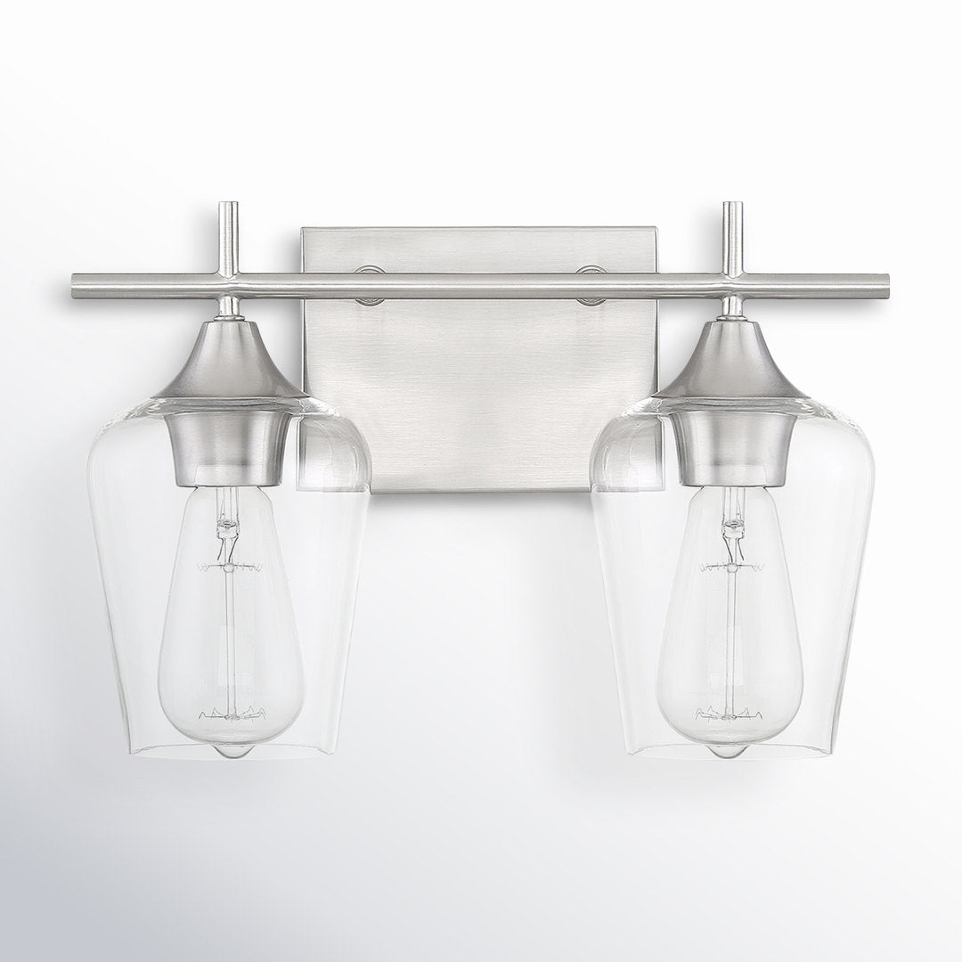 Breena Dimmable Vanity Light Birch Lane™ Finish: Satin Nickel