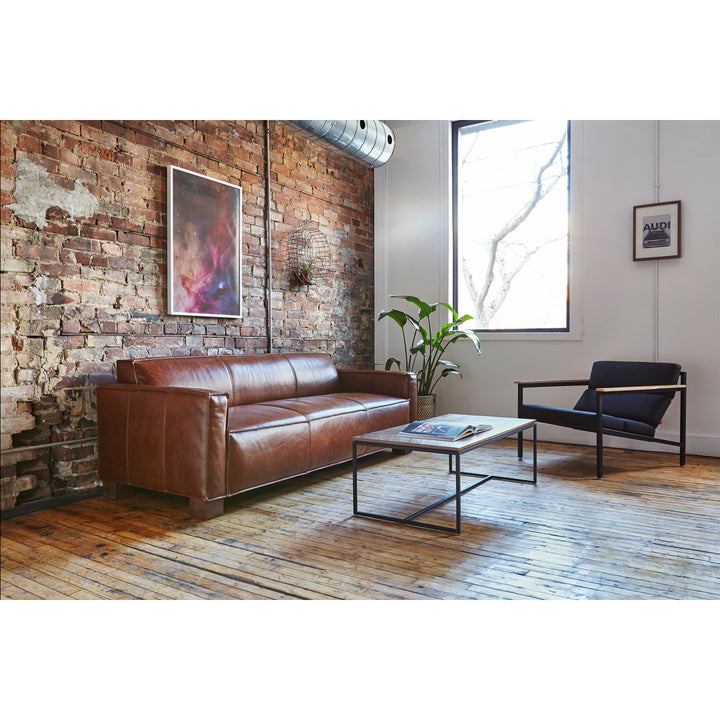 Tobias Coffee Table Rectangle Gus* Modern Color: Walnut