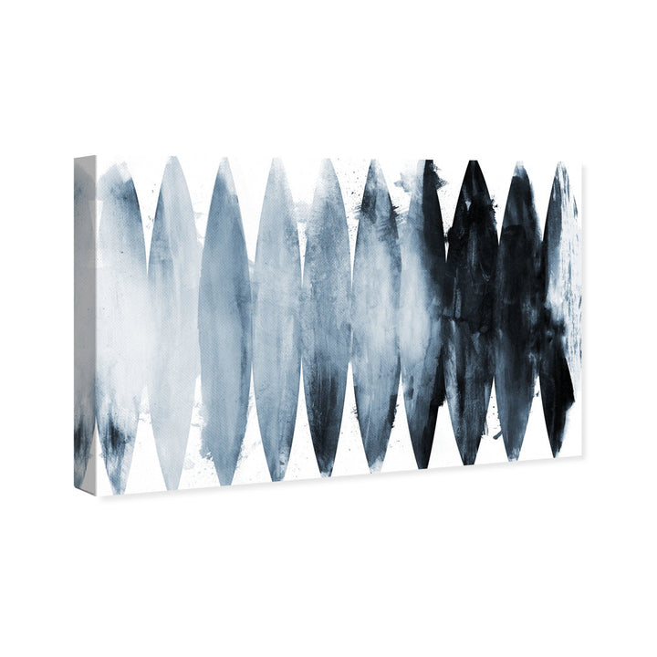 Abstract Paradise Found Muted - Painting Print on Canvas Art Remedy Size: 20" H x 30" W x 1.5" D Format: Wrapped Canvas
