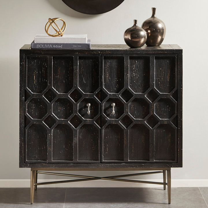 Hargrave 2-Door Accent Cabinet Langley Street®