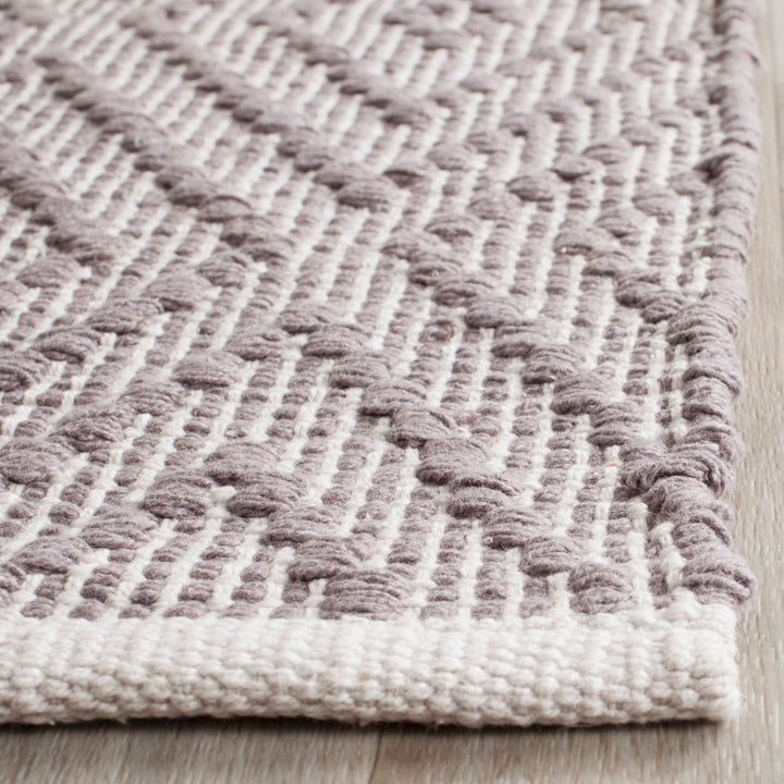 Akihito Hand Woven Cotton Geometric Rug Wrought Studio™ Rug Size: Rectangle 5' x 8'