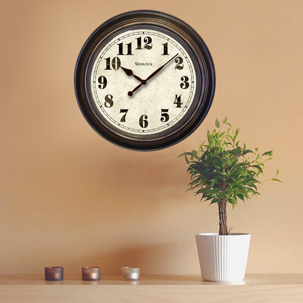 Welles Oversized 24" Wall Clock Charlton Home®