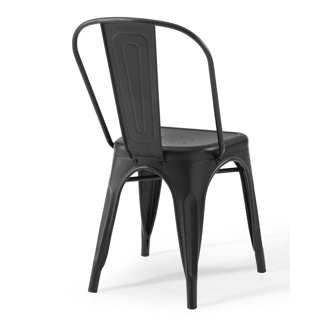 Promenade Bistro Dining Side Chair by Modway (Set of 2) Modway Color: Black