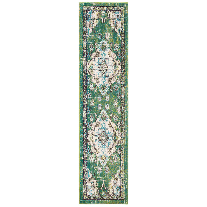 Shanna Oriental Green Area Rug Mistana™ Rug Size: Runner 2'2" x 6'