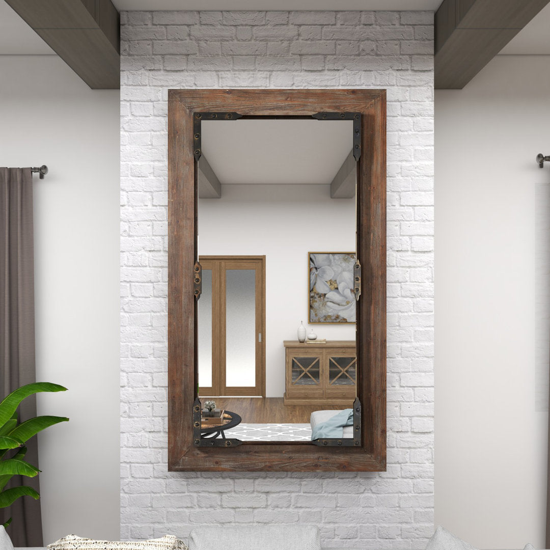 Musgrove Rustic Full Length Mirror Loon Peak®