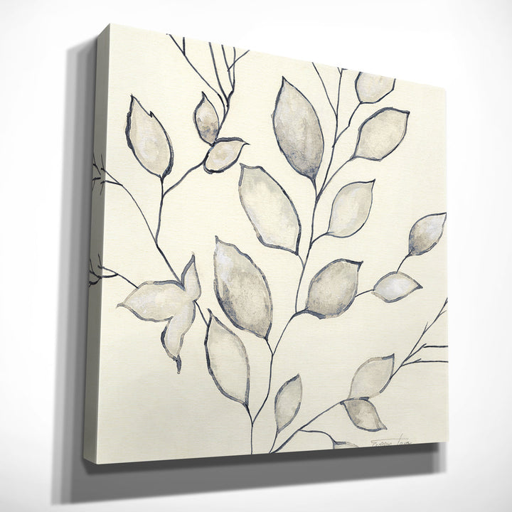 Whispering Leaves II - Painting Print Wade Logan® Size: 40" H x 40" W x 1.5" D Format: Wrapped Canvas