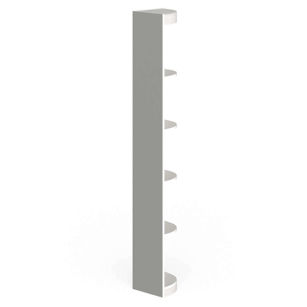 Neffs 77" H x 12" W Corner Bookcase Wade Logan®