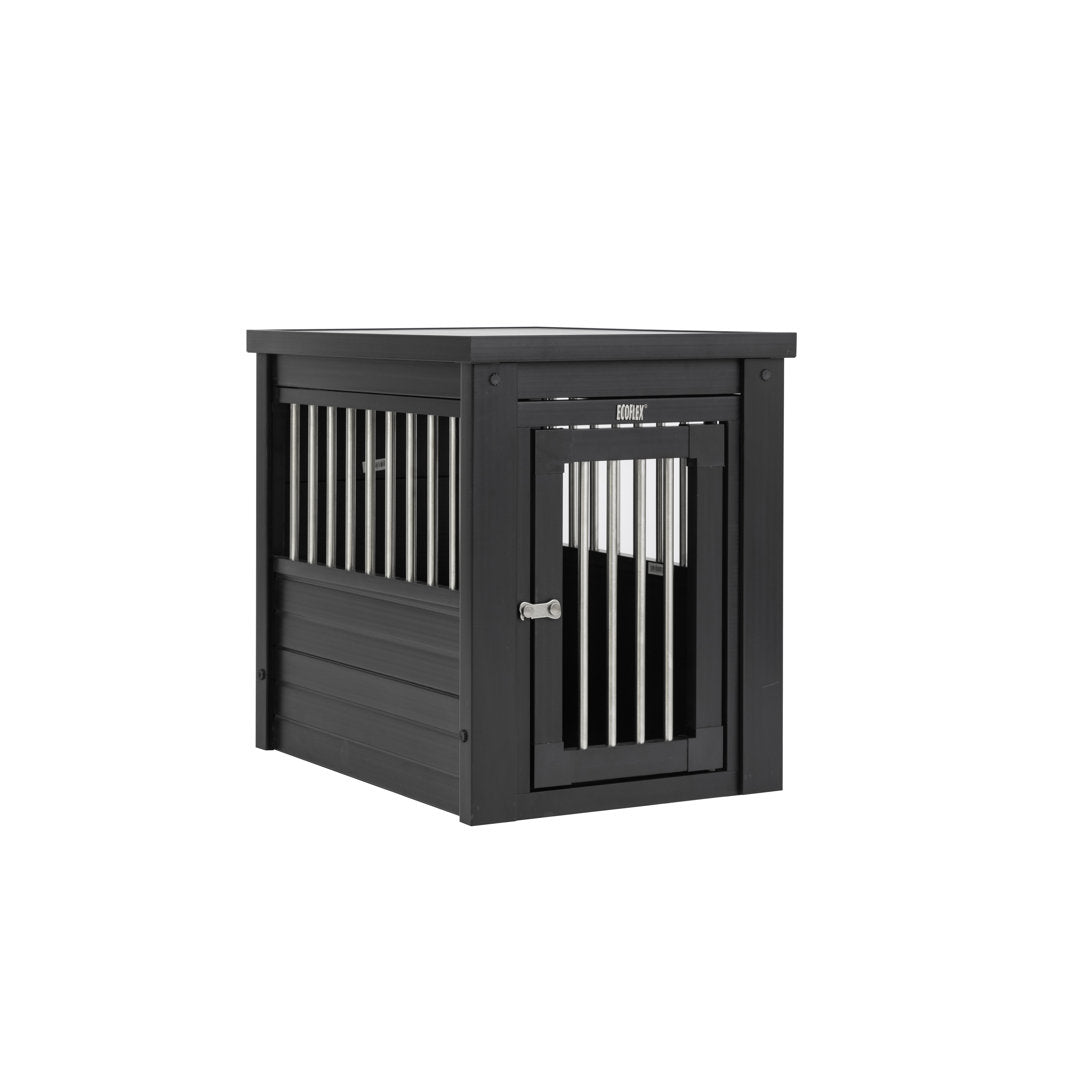 Southwick ECOFLEX® Furniture-Style Dog Crate – End Table Design Archie & Oscar™ Color: Espresso Size: Small (22" H x 18.1" W x 23.6" D)