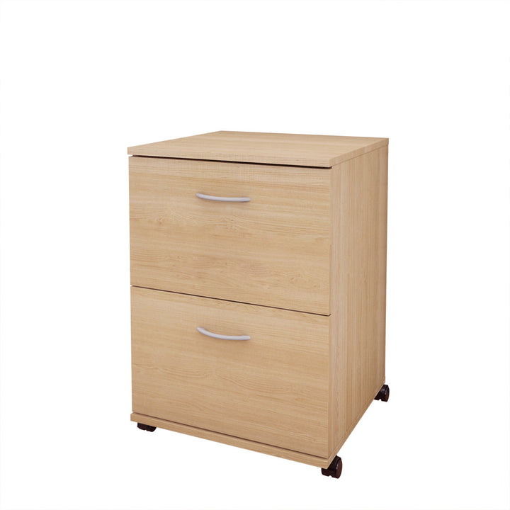 Carter 2-Drawer Vertical Filing Cabinet The Twillery Co.® Color: Natural Maple