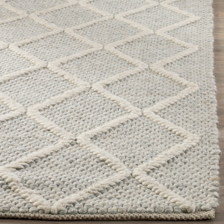 Huberty Hand Woven 60% Wool And 40% Viscose Geometric Rug Union Rustic Rug Size: Rectangle 6' x 9'
