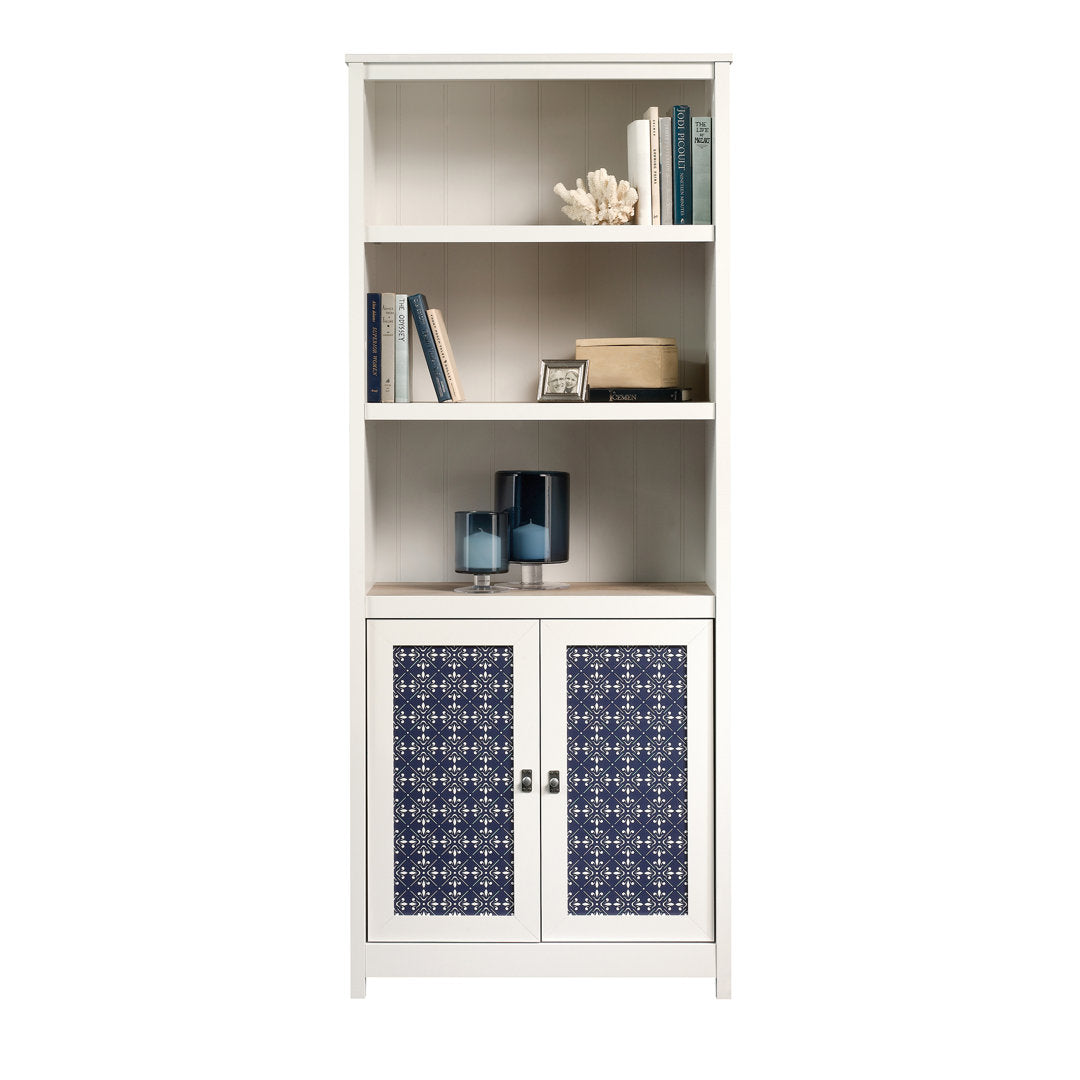 Myrasol 71.5" H x 29.29" W Standard Bookcase Highland Dunes Color: Soft White
