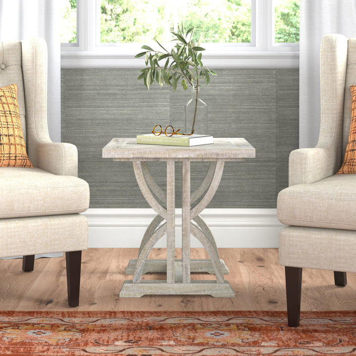 Leiter End Table Three Posts™ Color: Ash