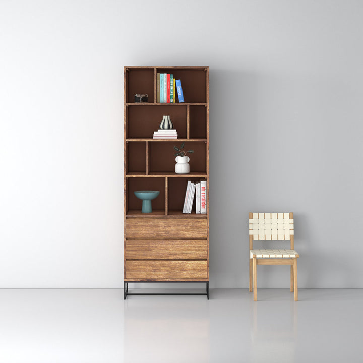 Ascent 86.5" H x 31.5" W Iron Standard Bookcase AllModern