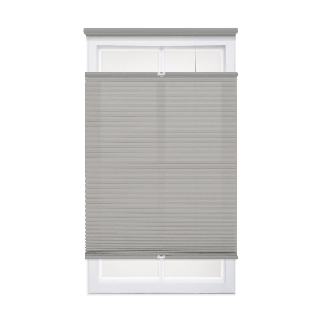1 inch Cordless Semi-Sheer Light Filtering Top Down Bottom Up Cellular Shade Symple Stuff Blind Size: 32.5"W x 72"L Finish: Gray Cloud