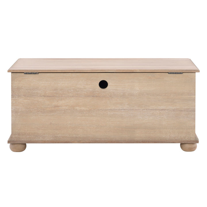Chapman Solid Wood Blanket Storage Chest Alcott Hill® Color: Natural