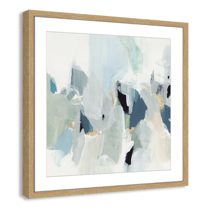 Little Talks II by Isabelle Z - Picture Frame Print on Canvas Casa Fine Arts Size: 23.5" H x 23.5" W x 1.25" D Format: Natural Picture Framed Paper