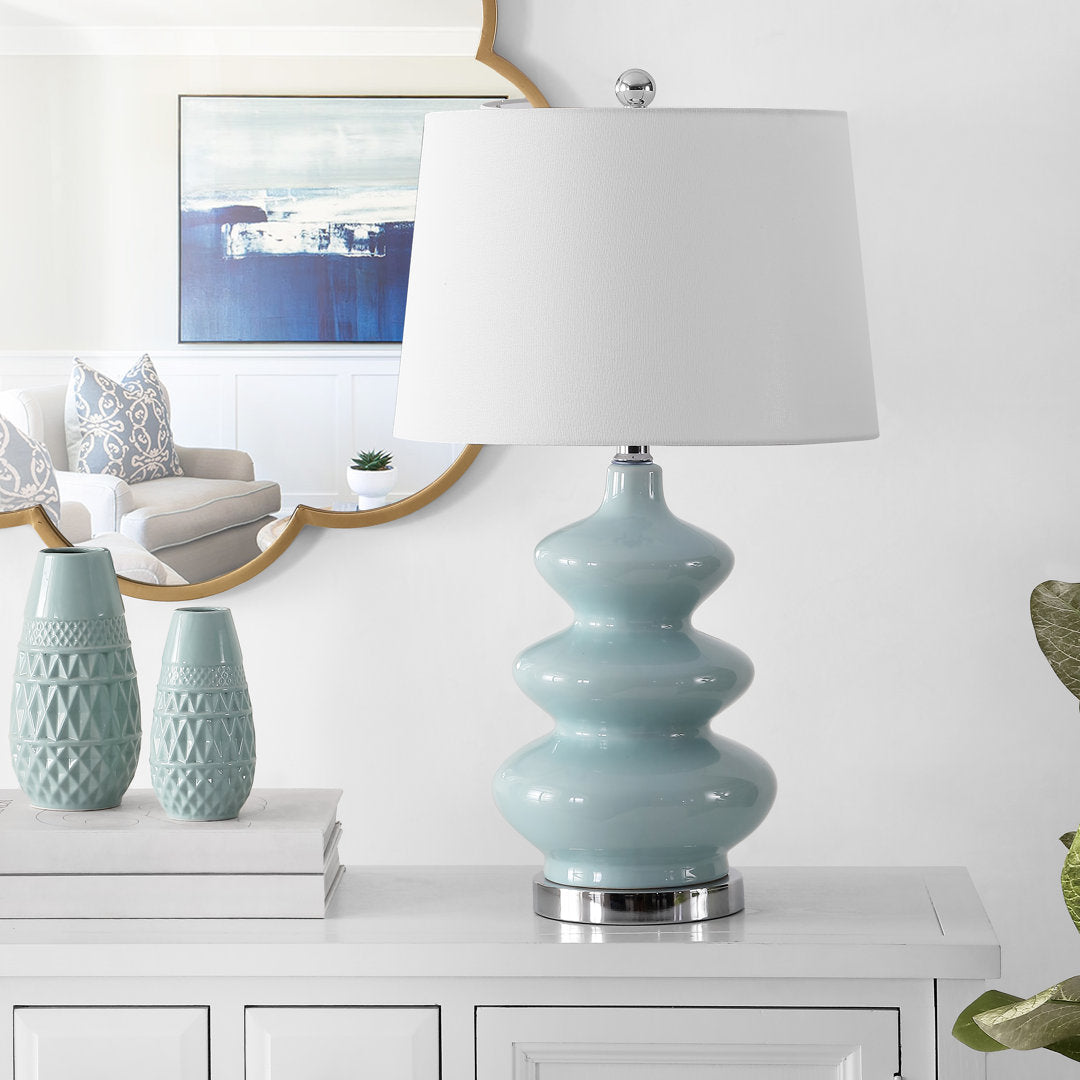 Navilas 27.5" Light Blue Table Lamp Kendall Howard