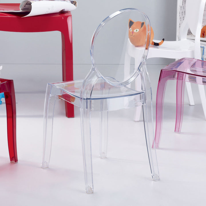 Jordon Kids 12.4'' Desk / Activity Chair Mistana™ Baby & Kids Color: Transparent Clear