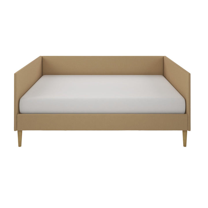 Chadlee Daybed Mercer41 Color: Tan Linen Size: Full