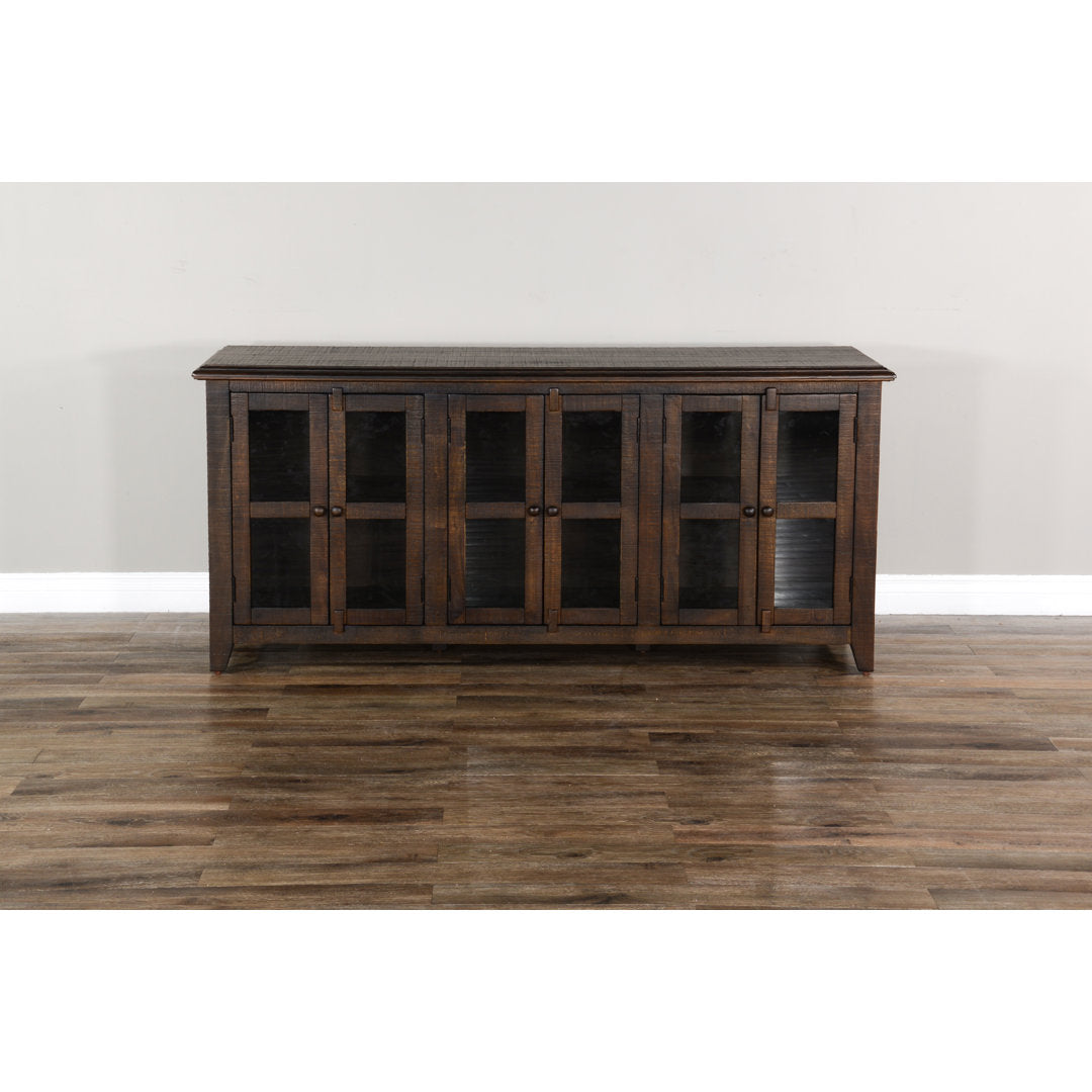 Shweta TV Stand for TVs up to 78" Beachcrest Home™ Color: Tobacco Leaf